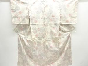 クリスマスセール大特価品　未使用品　華紋織り出し西陣伝承紬着物